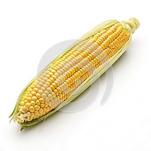 Corn Isolated on White Background