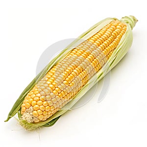 Corn Isolated on White Background