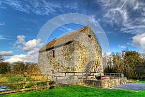 Corn mill in Bunratty Folk Park