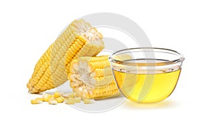 Corn oil with  fresh corn