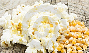 Corn and popcorn