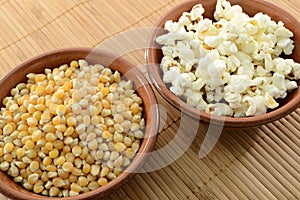 Corn and popcorn