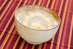 Corn Porridge Caribbean Style