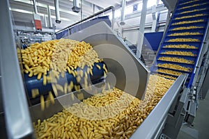 Corn puffs factory
