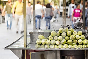 Corn seller