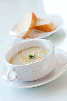 Corn soup