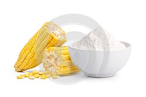 Corn starch with fresh corn