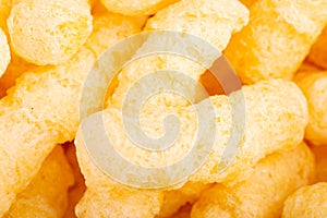 corn sticks with close up background texture