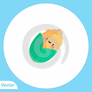 Corn vector icon sign symbol