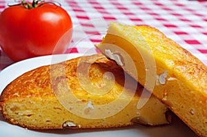 Cornbread with cheese