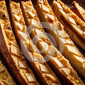 cornbread freshly baked bread, food staple for meals