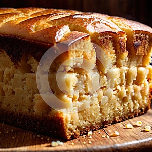 cornbread freshly baked bread, food staple for meals