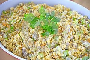 Cornbread and sausage stuffing