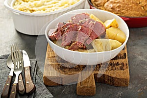 Corned beef and cabbage