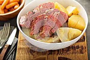 Corned beef and cabbage