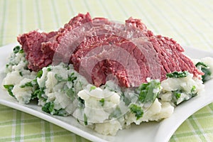 Corned Beef and Colcannon photo