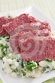 Corned Beef with Colcannon