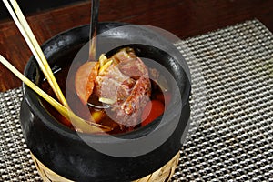 Corned beef kansi, Filipino dish from Iloilo