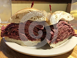 Corned Beef Sandwich.