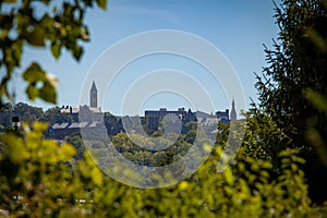 Cornell University Skyline from the Farmer`s Market