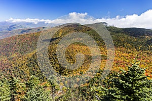 Cornell and Wittenburg Mountains in Autumn