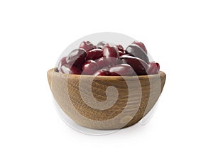 Cornels isolated on a white background.