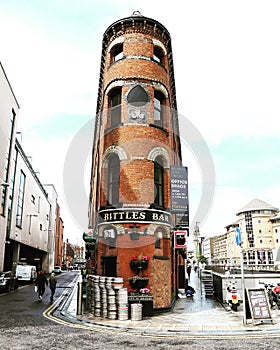 Corner bar in Belfast