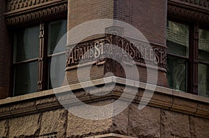 Corner of Building in Chicago