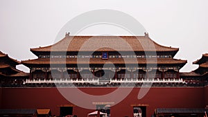A corner in the Forbidden City
