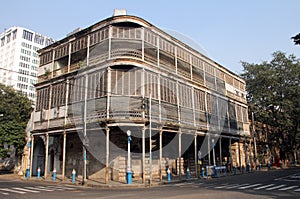 Corner of Government Place and Wellesley Place, Kolkata