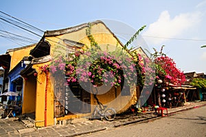 A corner in Hoi An Ancient Town, Quang Nam. Vietnam photo