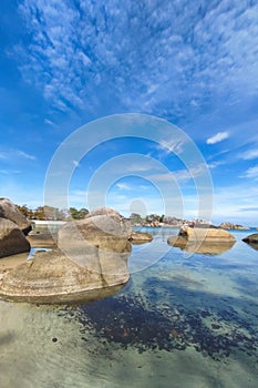 Corner of Laskar Pelangi Beach