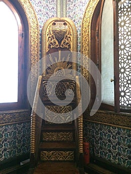 Corner in manial mosque , Cairo, Egypt