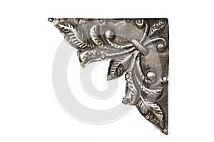 Corner metal ornament