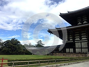 A corner of the palace roof