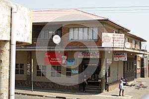 Store on a corner in Johannesburg