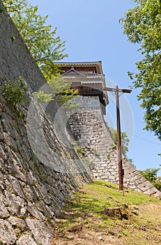 Corner Turret of Matsuyama castle, Japan