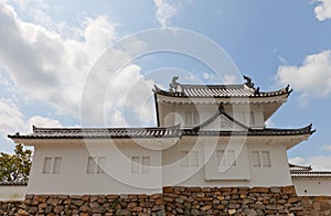 Corner Turret of Tanabe Castle in Maizuru, Japan