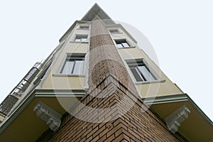 Corner of Victorian in San Francisco's Pacific Heights