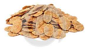 Cornflake cereals isolated