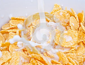 Cornflakes and milk