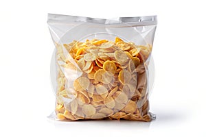Cornflakes Packaging Transparent Mockup