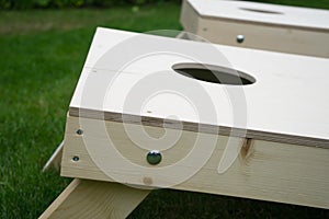 Cornhole Board Close-Up Horizontal