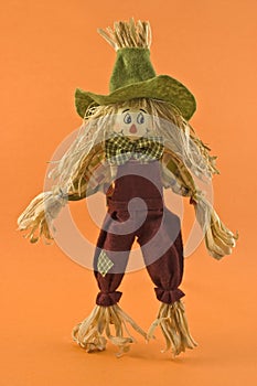 Cornhusk scarecrow doll