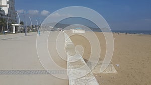 Cornice martil ,martil beach ,morocco.