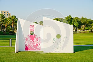 The Corniche park and public artworks