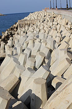 Corniche promenade in Oman.