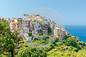 Corniglia. Old Italian village.