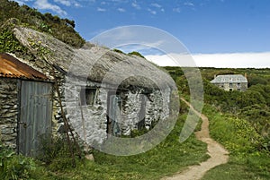 Cornish fisherman huts