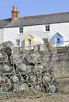 Cornish fishing village